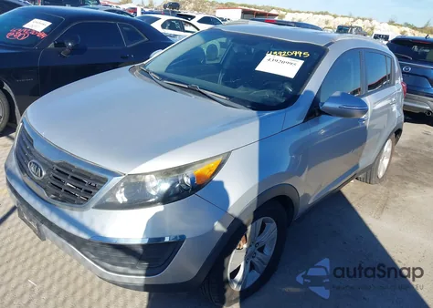 2011 Kia Sportage Lx z USA, uszkodzony, nr VIN KNDPB3A27B7154368
